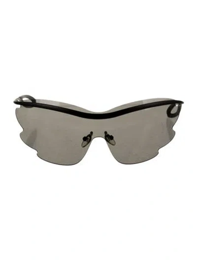Pre-owned Louis Vuitton Shield Tinted Sunglasses In Black