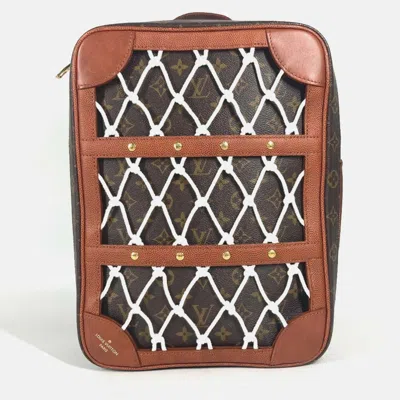 Pre-owned Louis Vuitton Shoebox Backpack Monogram Canvas Brown