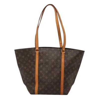 Pre-owned Louis Vuitton Shopping Canvas Tote Bag () In Brown