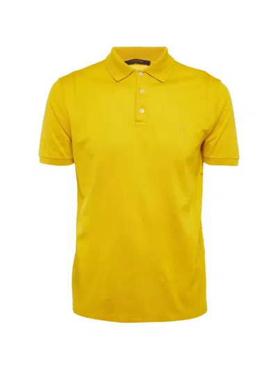 Pre-owned Louis Vuitton Short-sleeve Polo Shirt In Yellow