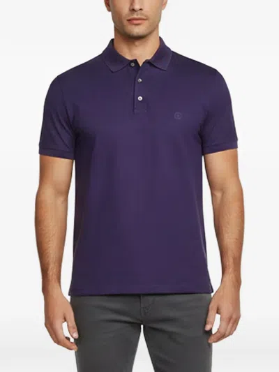Pre-owned Louis Vuitton Short-sleeved Polo Shirt In Purple