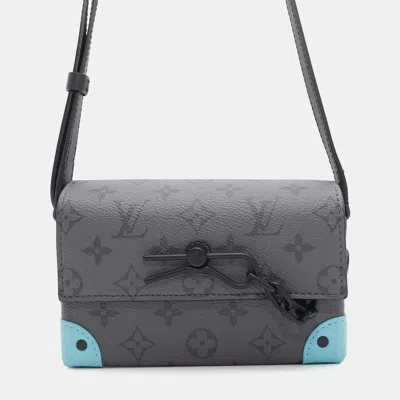 Pre-owned Louis Vuitton Shoulder Bag Monogram Eclipse Reverse Steamer Wearable Wallet