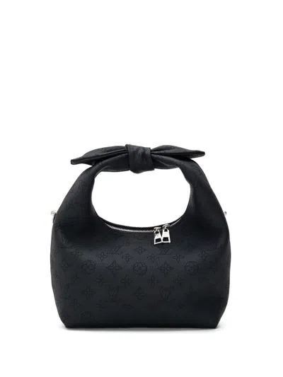 Louis Vuitton Shoulder Bag Why Knot In Black Leather