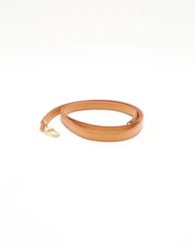 Pre-owned Louis Vuitton Shoulder Strap In Brown