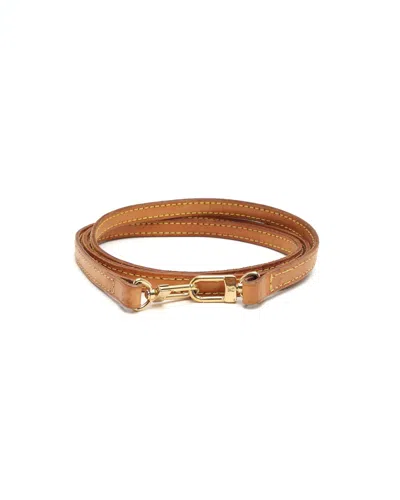 Pre-owned Louis Vuitton Shoulder Strap In Brown