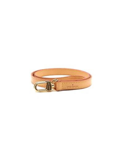 Pre-owned Louis Vuitton Shoulder Strap In Sand