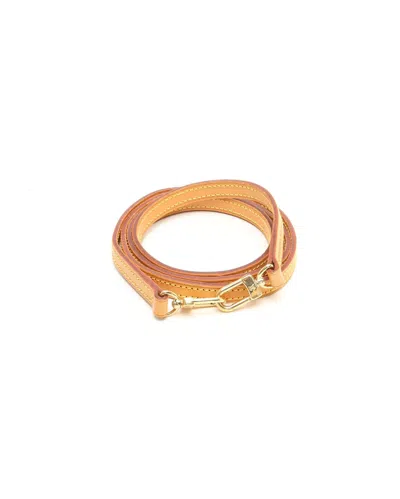 Pre-owned Louis Vuitton Shoulder Strap In Sand