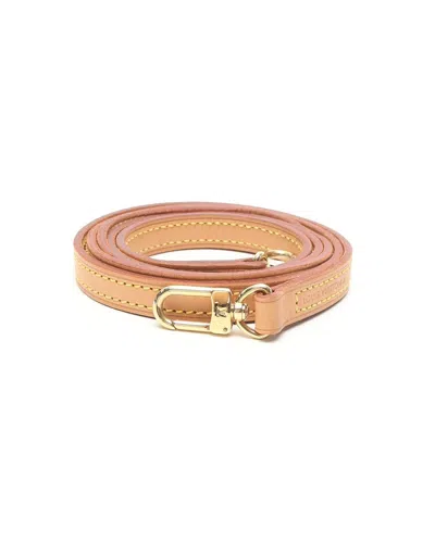 Pre-owned Louis Vuitton Shoulder Strap In Sand