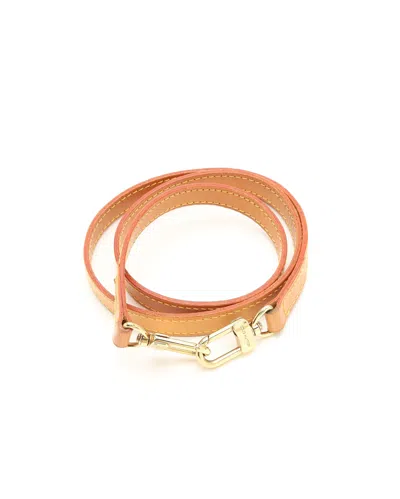 Pre-owned Louis Vuitton Shoulder Strap In Sand