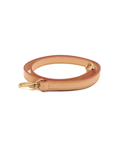 Pre-owned Louis Vuitton Shoulder Strap In Sand