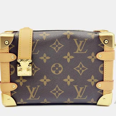 Pre-owned Louis Vuitton Side Trunk Brown Monogram Mini