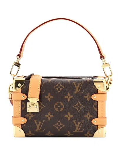 Pre-owned Louis Vuitton Side Trunk Handbag Monogram Canvas Pm Shoulder Bag