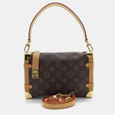 Pre-owned Louis Vuitton Side Trunk Mm In Brown