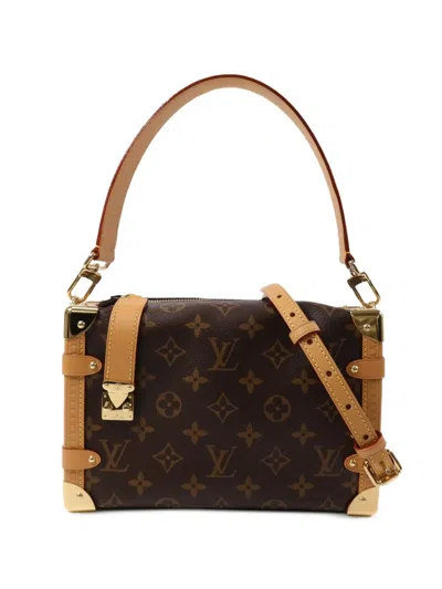 Pre-owned Louis Vuitton Side Trunk Tote Bag In Brown