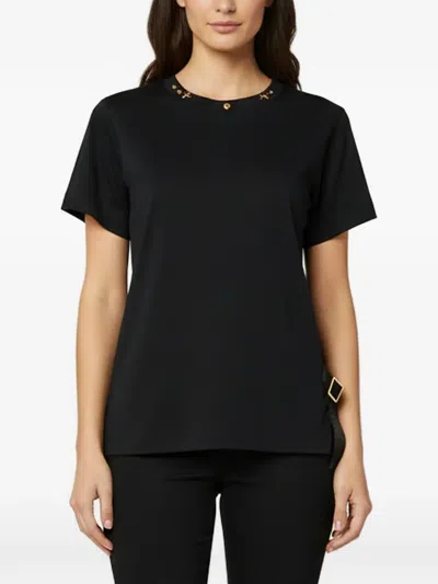 Pre-owned Louis Vuitton Side-strap T-shirt In Black
