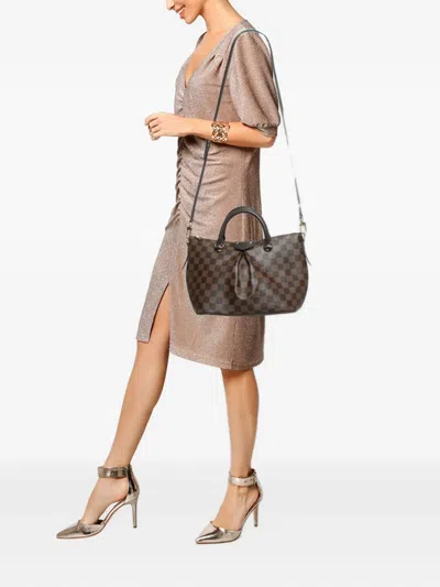 Pre-owned Louis Vuitton Siena Pm Tote Bag In Brown