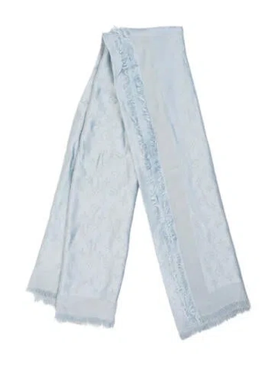 Pre-owned Louis Vuitton Silk 2021 Shawl