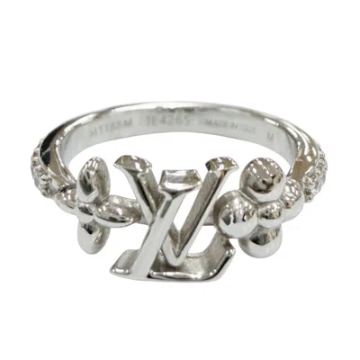 Pre-owned Louis Vuitton Silver Band Ring ()