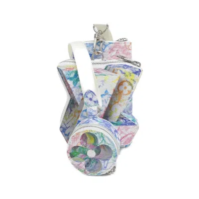 Pre-owned Louis Vuitton Silver Coated Canvas Shoulder Bag ()