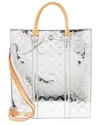 Louis Vuitton Silver Leather