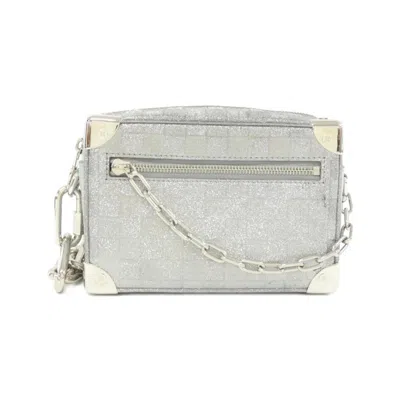 Pre-owned Louis Vuitton Silver Leather Shoulder Bag ()