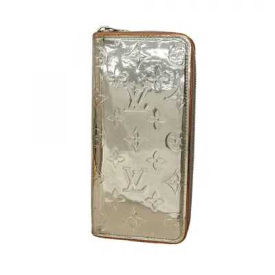Pre-owned Louis Vuitton Silver Long Wallet (bi-fold) ()