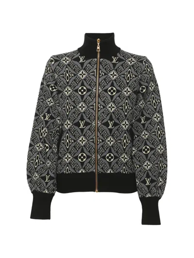 Pre-owned Louis Vuitton Since 1854 Bomber Jacket In Black