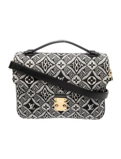 Pre-owned Louis Vuitton Since 1854 Pochette Métis In Black