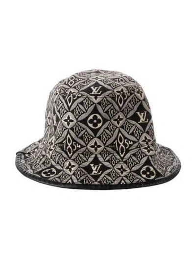 Pre-owned Louis Vuitton 'since 1984' Bucket Hat In Black
