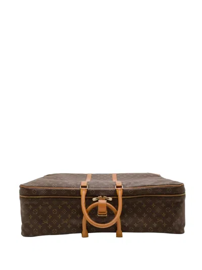 Pre-owned Louis Vuitton Sirius 70 Monogram-canvas Tote Bag In Brown