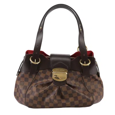 Pre-owned Louis Vuitton Sistina Brown Canvas Tote Bag ()