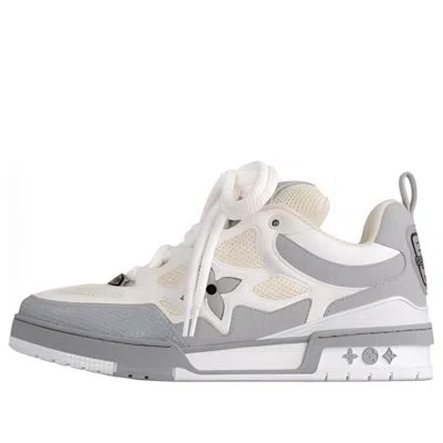 Louis Vuitton Skate Sneaker 'grey White' In Multi