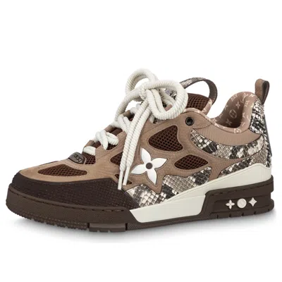 Pre-owned Louis Vuitton Skate Sneakers 'brown'