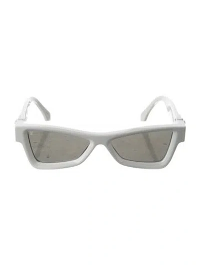 Pre-owned Louis Vuitton Skepticals Square Sunglasses In White