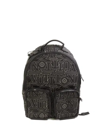 Pre-owned Louis Vuitton Snow Capsule Backpack In Black