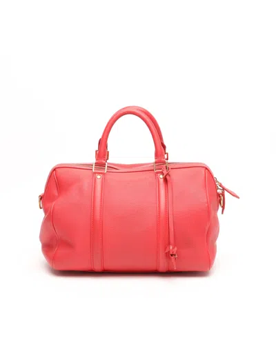Pre-owned Louis Vuitton Sofia Coppola Pm Handbag In Red