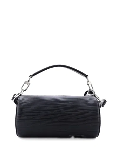 Pre-owned Louis Vuitton Soft Polochon Bag Xl Epi Leather Pm Shoulder Bag In Black