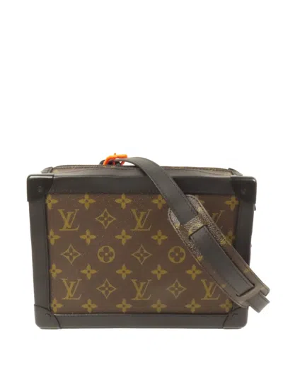 Pre-owned Louis Vuitton Soft Trunk Monogram Shoulder Bag In Brown