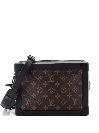 Pre-owned Louis Vuitton Solar Ray Soft Trunk Bag Monogram Canvas Crossbody Bag In Black