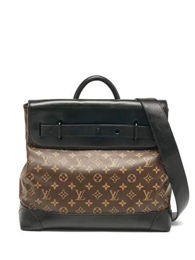 Pre-owned Louis Vuitton Solar Ray Steamer Pm Monogram Tote Bag In Brown