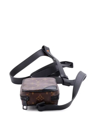 Pre-owned Louis Vuitton Solar Ray Utility Harness Bag Monogram Canvas Crossbody Bag In Black