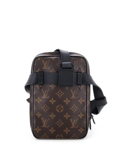 Pre-owned Louis Vuitton Solar Ray Utility Side Bag Monogram Canvas Crossbody Bag In Brown