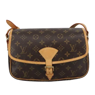 Pre-owned Louis Vuitton Sologne Brown Canvas Shoulder Bag ()