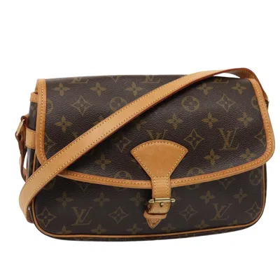 Pre-owned Louis Vuitton Sologne Canvas Shoulder Bag () In Brown