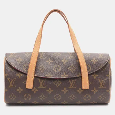 Pre-owned Louis Vuitton Sonatine Brown Monogram Canvas Handbag