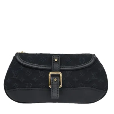 Pre-owned Louis Vuitton Sophie Blue Canvas Clutch Bag ()