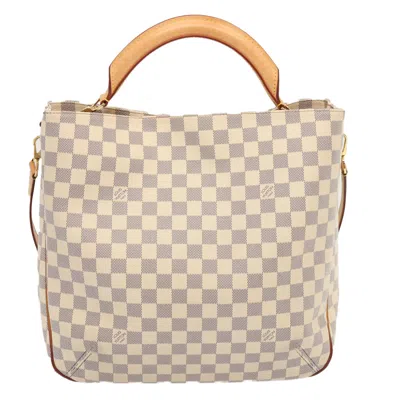 Pre-owned Louis Vuitton Sophie White Canvas Shoulder Bag ()