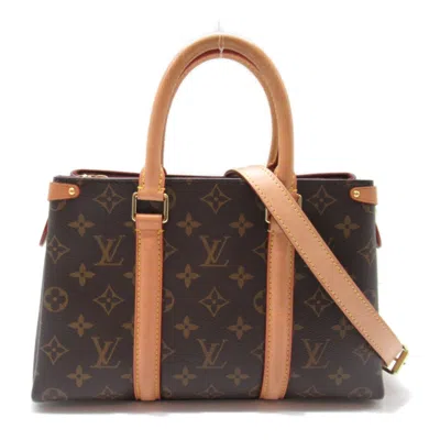 Pre-owned Louis Vuitton Soufflot Canvas Shoulder Bag () In Brown