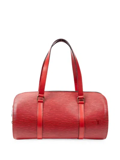 Louis Vuitton Soufflot Épi-leather Tote Bag In Brown