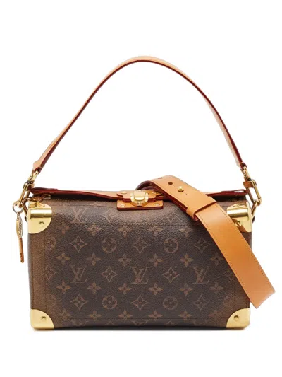 Pre-owned Louis Vuitton Soul Trunk Monogram Tote Bag In ブラウン